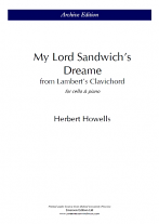 MY LORD SANDWICH'S DREAME