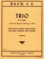 TRIO in c minor from the 'Musical Offering'