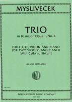 TRIO in Bb major Op.1 No.4