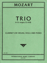 TRIO in Eb major K498 