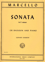 SONATA in E minor