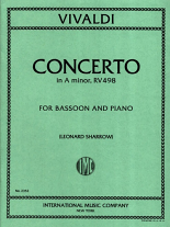 CONCERTO in A minor FVIII/2 PV70 RV498, Op.45 No.3