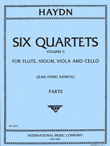SIX QUARTETS Volume 2 (set of parts)