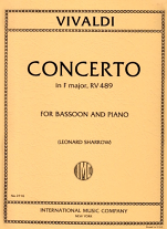 CONCERTO in F major FVIII/20 PV305 RV489 Op.40 No.21