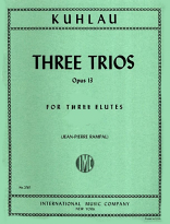 THREE TRIOS Op.13 (set of parts)