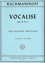 VOCALISE Op.34 No.14
