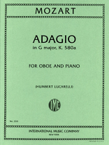 ADAGIO in G major, K580a