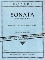SONATA in Eb K521 (originally piano 4 hands)