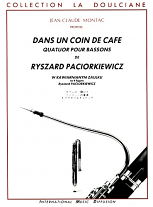 DANS UN COIN DE CAFE (score & parts)