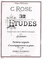32 ETUDES Piano Accompaniment