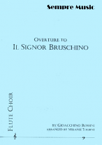 IL SIGNOR BRUSCHINO Overture (score & parts)