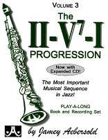 THE II V7 I PROGRESSION Volume 3 + CD