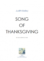 SONG OF THANKSGIVING