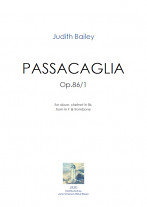 PASSACAGLIA Op.86 No.1 (score & parts)