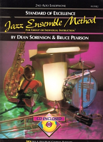 STANDARD OF EXCELLENCE Jazz Ensemble Method + CD 2nd Alto Sax