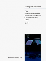 TRIO  in Bb major Op.11