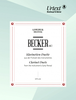 CLARINET DUETS from the Instrument's Early Period