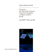 TRIO SONATA in G minor (from BWV 76/8 & 528)
