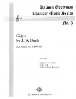 GIGUE from Partita No.3 BWV827