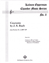 COURANTE from Partita No.5 BWV829