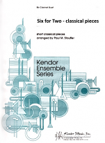 SIX FOR TWO classical pieces