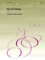 SIX FOR THREE classical pieces
