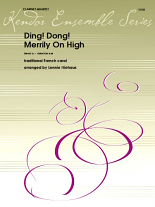 DING DONG MERRILY ON HIGH (score & parts)