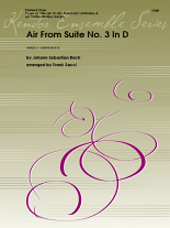 AIR FROM SUITE No.3 in D (score & parts)