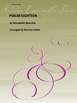 PSALM EIGHTEEN score & parts