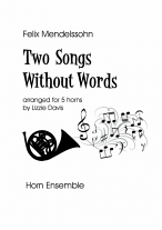TWO SONGS WITHOUT WORDS (score & parts)