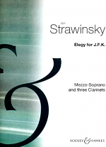 ELEGY FOR J.F.K. clarinet parts