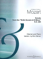 SONATA in e minor K304