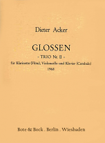 GLOSSEN Trio No 2