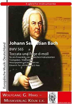 TOCCATA & FUGUE in d minor BWV565