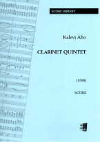 CLARINET QUINTET (score)