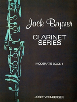 JACK BRYMER CLARINET SERIES Moderate Book 1