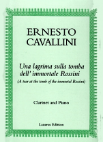 UNA LAGRIMA sulla tomba dell' immortale Rossini