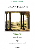 VIVACE (4th Movement) from Sonata in E Minor + CD