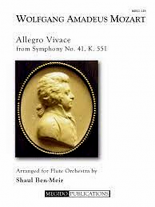 ALLEGRO VIVACE from Symphony No.41 (score & parts)