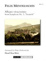 ALLEGRO VIVACISSIMO from Symphony No.3 (score & parts)