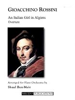 AN ITALIAN GIRL IN ALGIERS Overture (score & parts)