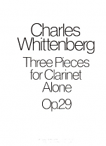 THREE PIECES FOR CLARINET ALONE Op.29