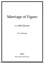 THE MARRIAGE OF FIGARO (score & parts)