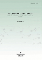 40 GRADED CLARINET DUETS