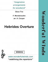 THE HEBRIDES OVERTURE (score & parts)