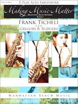 MAKING MUSIC MATTER Book 1 Alto Saxophone