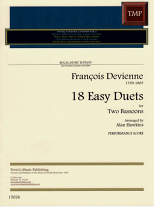 18 EASY DUETS (playing score)