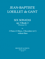 SONATA in E minor Op.5 Book 1