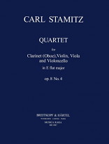 QUARTET in Eb major Op.8 No.4 (set of parts)