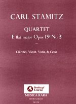 QUARTET in Bb major Op.19 No.2 (set of parts)